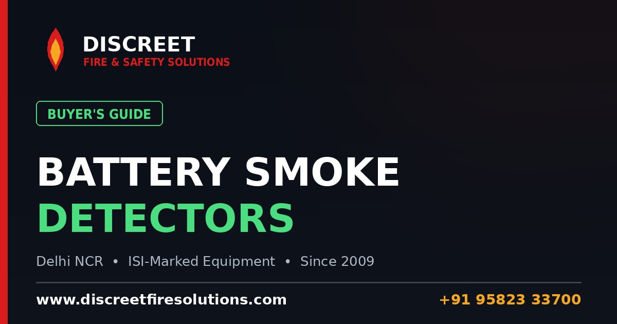 Battery-Operated & Wireless Smoke Detectors: A Buyer's Guide — Discreet Fire and Safety Solutions
